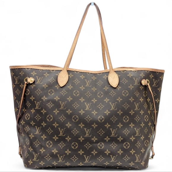 ✨️💎Authentic Louis Vuitton fuchsia Neverfull GM Monogram Bag - Picture 9 of 16